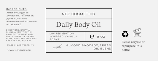 A Daily Silky Smooth Body Oil